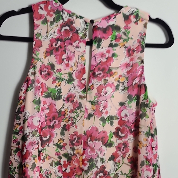 TOMMY HILFIGER Floral Sleeveless Multicolor Shift Dress Size 4 - Picture 11 of 14
